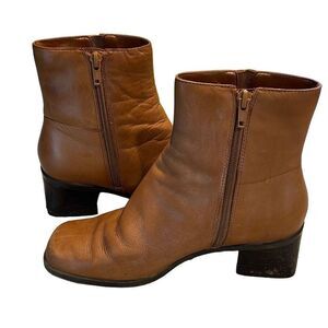Madeline Stuart Forward Vintage y2K Ankle Boots Size 6.5 Brown‎ Sugar